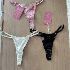 100% Mulberry Silk V string set, 3 pack, Gift